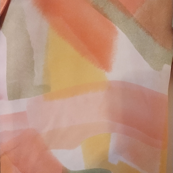 3K fashion Y2K women's orange/ yellow tie dye blazer size 2x (see measurements) - Picture 4 of 9